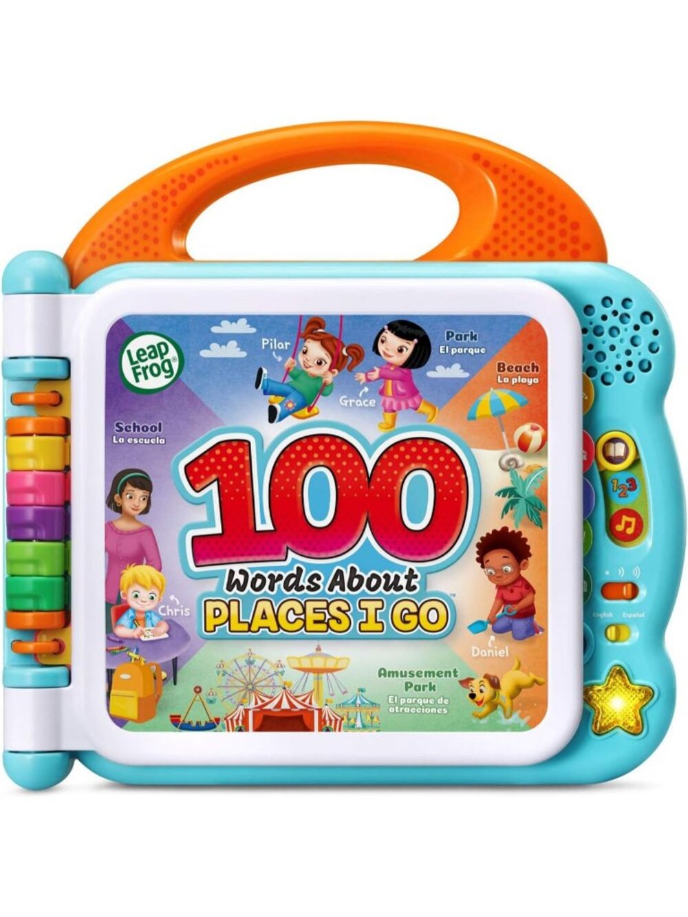 Kids Learning Places I Go Friend 100 Word Book Interactive Educational For Toy